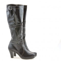Women knee boots 229 patent cafe