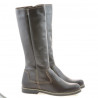 Women knee boots 3273 cafe