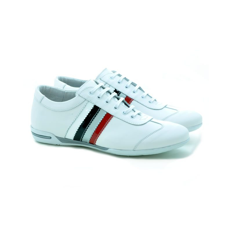 Men sport shoes 704 white