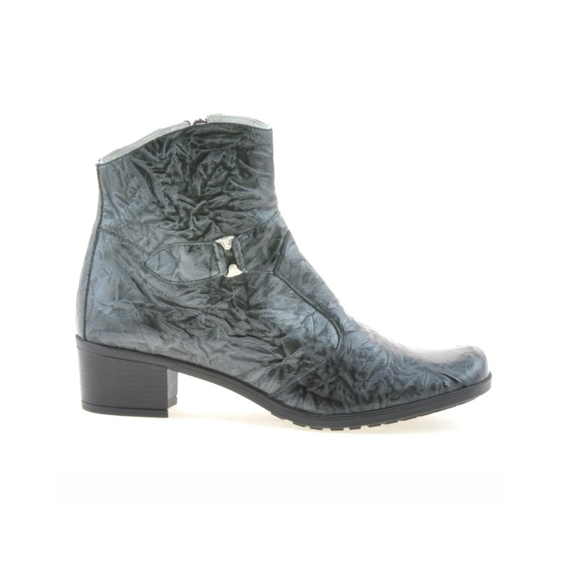 Women boots 232 crep patent gray