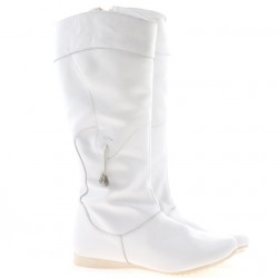 Women knee boots 245 white