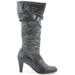 Women knee boots 1120 black 