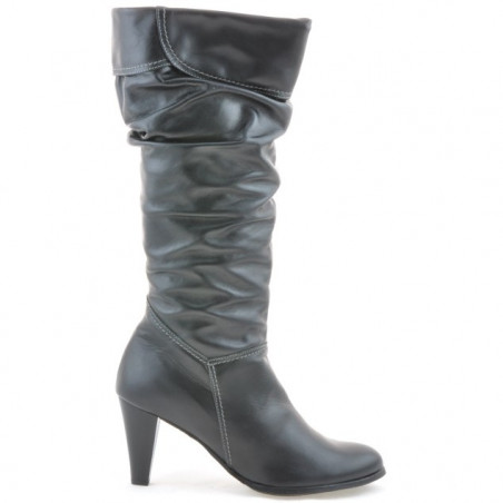 Women knee boots 1120 black 