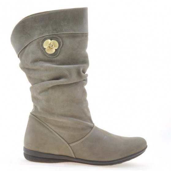 Women knee boots 257 tuxon sand
