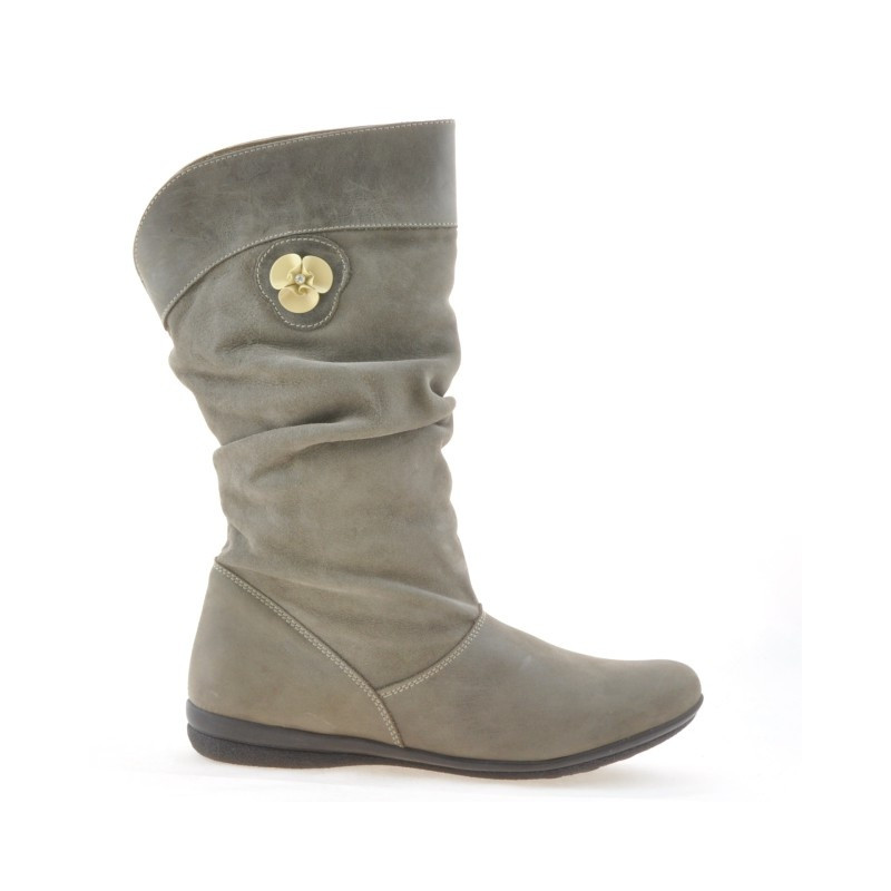 Women knee boots 257 tuxon sand