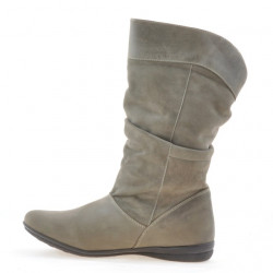 Women knee boots 257 tuxon sand