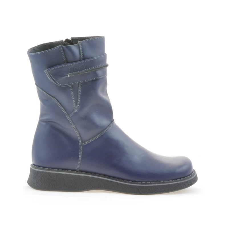 Children knee boots 211-1 indigo