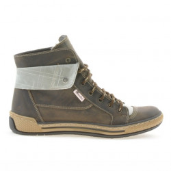 Women boots 258 tuxon cafe+beige