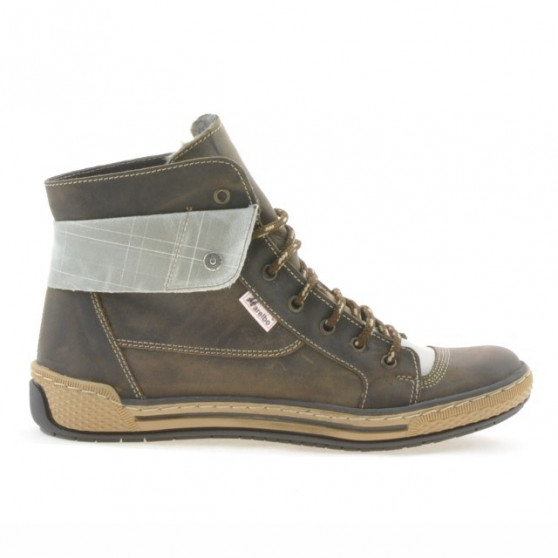 Women boots 258 tuxon cafe+beige