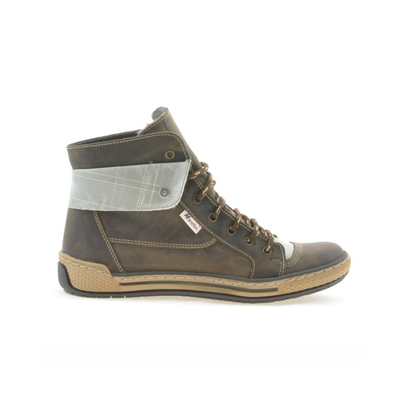 Women boots 258 tuxon cafe+beige