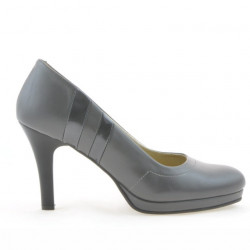 Women stylish, elegant shoes 1086 gray