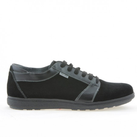 Men sport shoes 723 black velour 