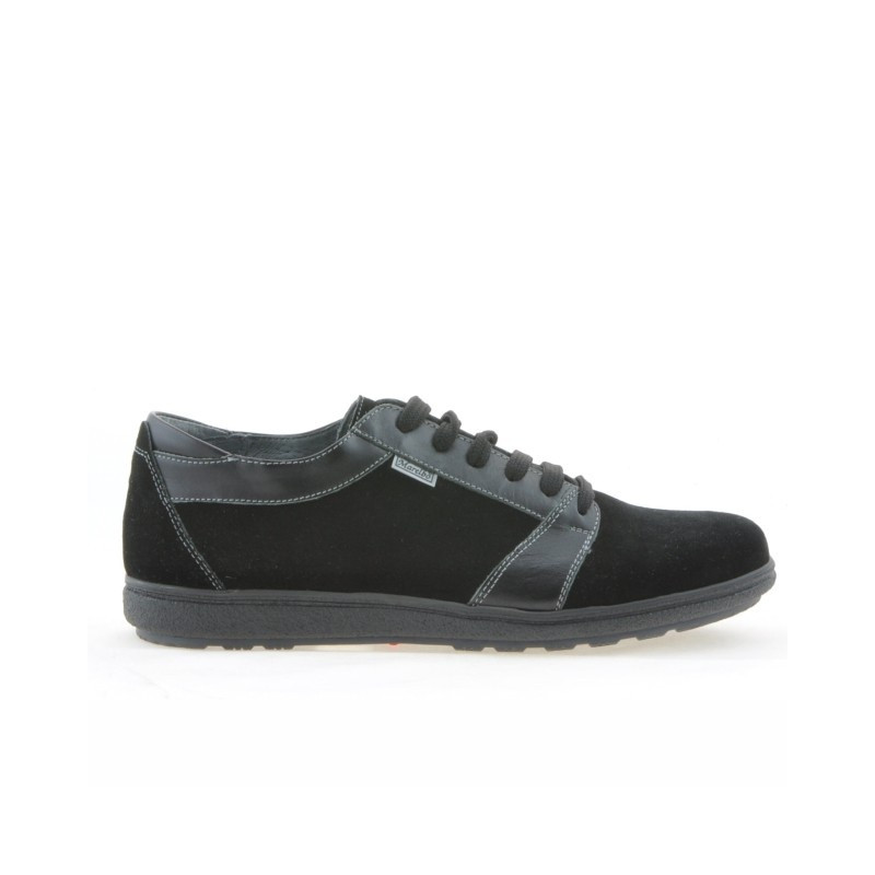 Men sport shoes 723 black velour 