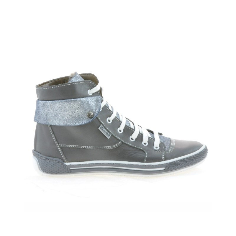 Women boots 258 gray combined
