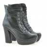 Women boots 3261 black+gray