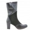 Women knee boots 3241 black combined