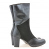 Women knee boots 3241 black combined
