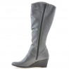 Women knee boots 230 gray