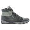 Women boots 258 biz black+gray
