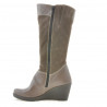 Women knee boots 3221 cappuccino
