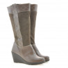 Women knee boots 3221 cappuccino