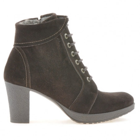 Women boots 3231 cafe velour