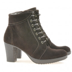 Women boots 3231 cafe velour