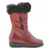 Small children knee boots 24c burgundy combined