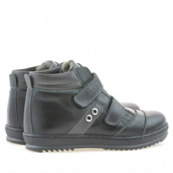 Children boots 3207 black+gray