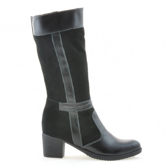 Women knee boots 3250 black combined