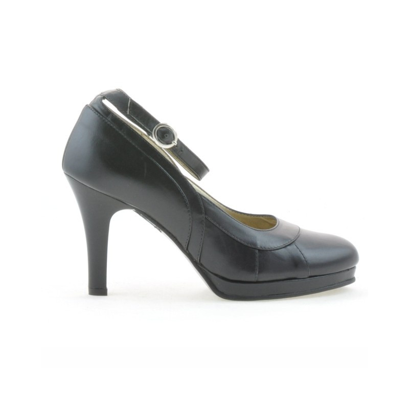 Women stylish, elegant shoes 1066 black