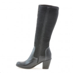 Women knee boots 3277 black combined