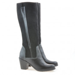 Women knee boots 3277 black combined