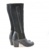 Women knee boots 3277 black combined