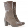 Women knee boots 3241 cappuccino