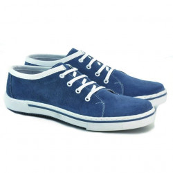 Men casual, sport shoes 722 indigo velour 