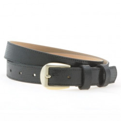 Women belt 01m black pearl