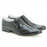 Men stylish, elegant shoes 995 patent black 