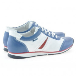 Women sport shoes 196 indigo+white