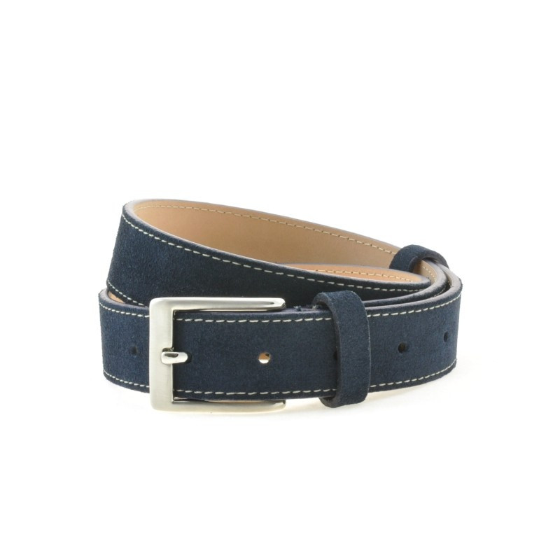 Children belt 02clc blue velour