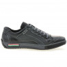 Men sport shoes 707 black+gray