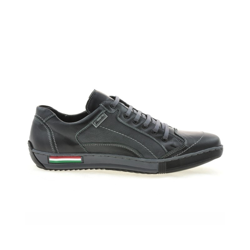Men sport shoes 707 black+gray