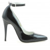 Women stylish, elegant shoes 1247 patent black