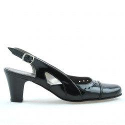 Women sandals 1097 patent black