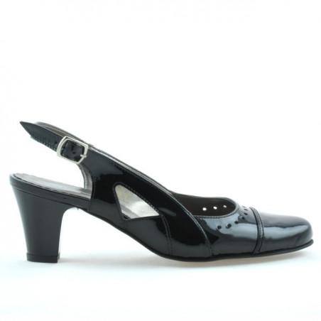 Women sandals 1097 patent black