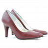 Women stylish, elegant shoes 1234 grena