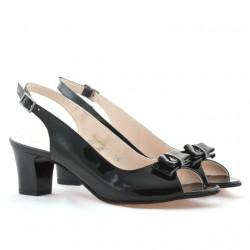 Women sandals 1251 patent black
