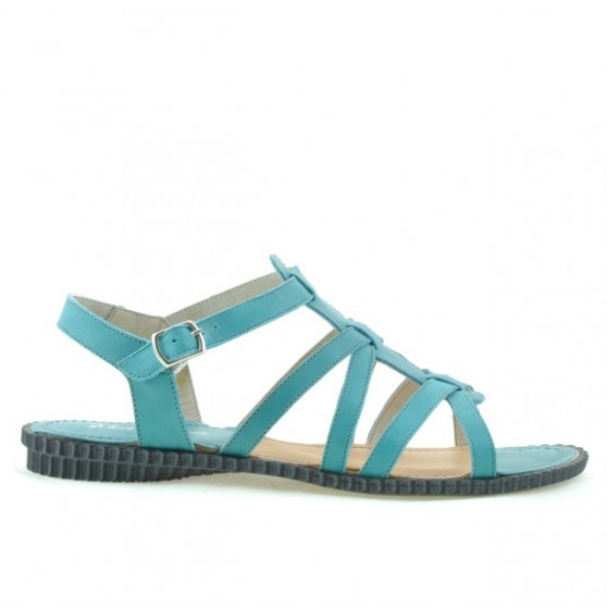 Women sandals 595 turcoaz