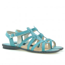 Women sandals 595 turcoaz