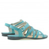 Women sandals 595 turcoaz